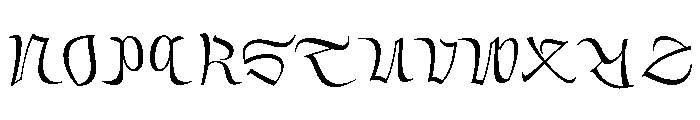 Ozzy V Font LOWERCASE