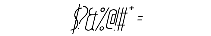 P?RTO Italic Font OTHER CHARS