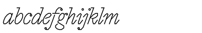 P Kiko Light Italic FONT