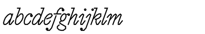 P Kiko Regular Italic FONT