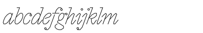 P Kiko Thin Italic FONT
