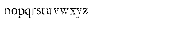 P22 Franklin Caslon Regular™ Font LOWERCASE