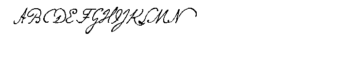 P22 Gauguin Regular Font UPPERCASE