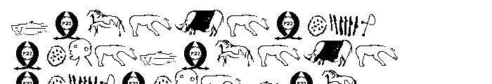 P22 Petroglyphs European Font OTHER CHARS