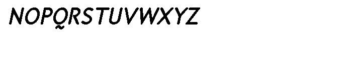 P22 Speyside Bold Italic Font UPPERCASE