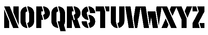 P22 Albers Bold Font UPPERCASE