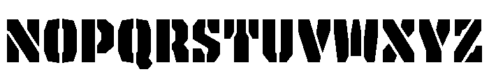 P22 Albers Extra Bold Font UPPERCASE