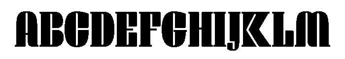 P22 Albers Extra Light Font UPPERCASE