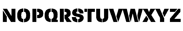 P22 Albers Heavy Font UPPERCASE
