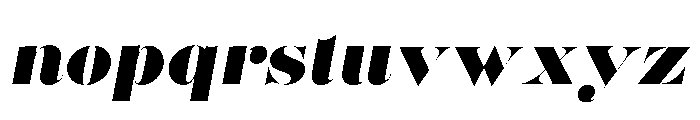 P22 Albers Italic Font LOWERCASE