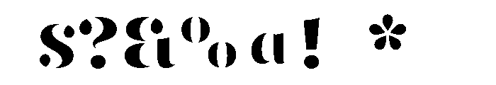 P22 Albers Light Font OTHER CHARS