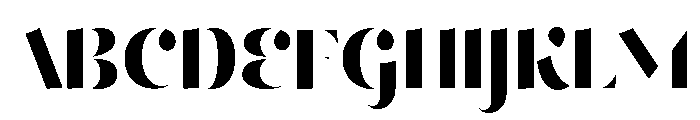 P22 Albers Light Font UPPERCASE