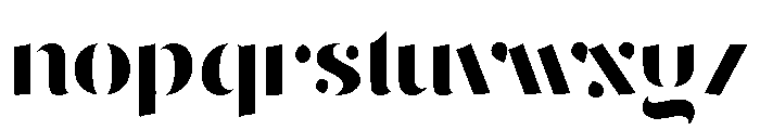 P22 Albers Light Font LOWERCASE