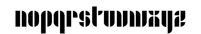 P22 Albers Regular Font LOWERCASE