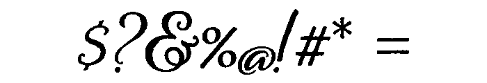 P22 Civilite Bold Font OTHER CHARS