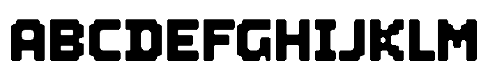 P22 Cusp Bold Font UPPERCASE