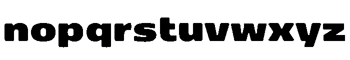 P22 Cusp Extra Bold Font LOWERCASE