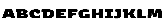 P22 Cusp Heavy Font UPPERCASE