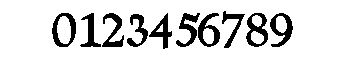 P22 Morris Bold Font OTHER CHARS