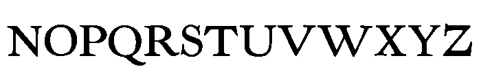 P22 Morris Bold Font UPPERCASE