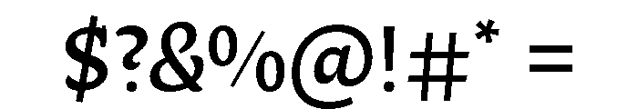 P22 Morris Medium Font OTHER CHARS