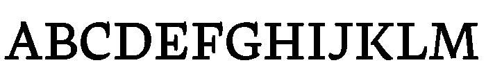 P22 Morris Medium Font UPPERCASE