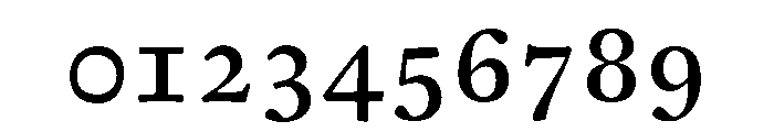 P22 Morris Regular Font OTHER CHARS