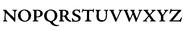 P22 Morris Semibold Font UPPERCASE