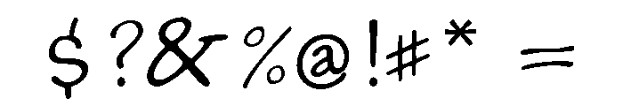 P22 Mucha Extra Light Font OTHER CHARS
