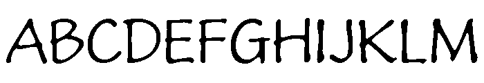 P22 Mucha Extra Light Font UPPERCASE