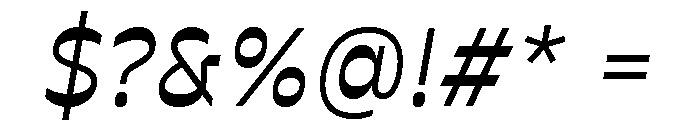 P22 Mucha Italic Font OTHER CHARS