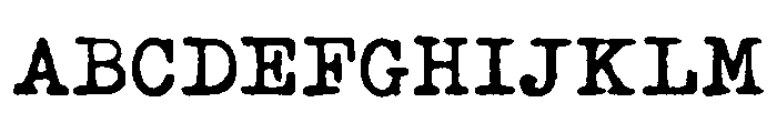 P22 Numismatic Bold Font UPPERCASE