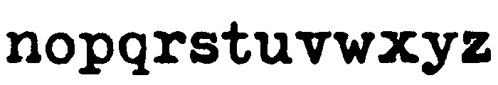 P22 Numismatic Bold Font LOWERCASE