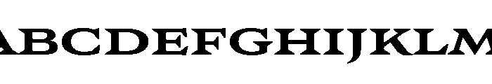 P22 Numismatic Heavy Font UPPERCASE