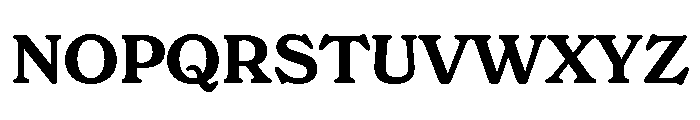 P22 Numismatic Semibold Font UPPERCASE