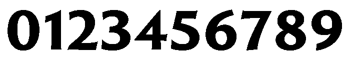 P22 Posada Heavy Font OTHER CHARS