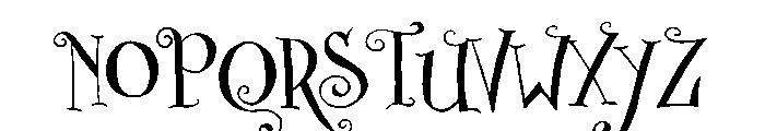 P22 Ringwell Heavy Font UPPERCASE