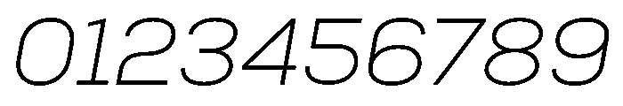 P22 Saarinen Pro Extra Light Italic Font OTHER CHARS
