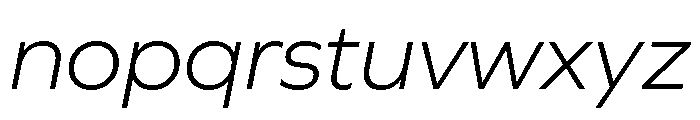 P22 Saarinen Pro Light Italic Font LOWERCASE