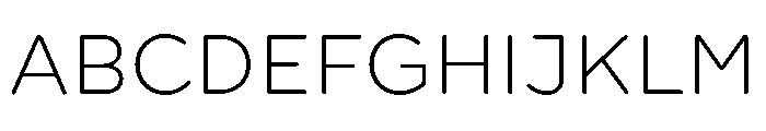 P22 Saarinen Pro Light Font UPPERCASE