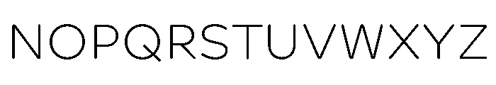 P22 Saarinen Pro Light Font UPPERCASE