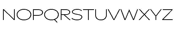 P22 Saarinen Pro Thin Font UPPERCASE