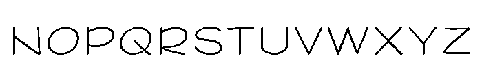 P22 Saarinen Regular Font UPPERCASE