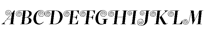 P22 Schneeberger Bold Font UPPERCASE