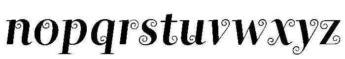 P22 Schneeberger Bold Font LOWERCASE