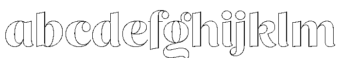 P22 Schneeberger Extra Light FONT