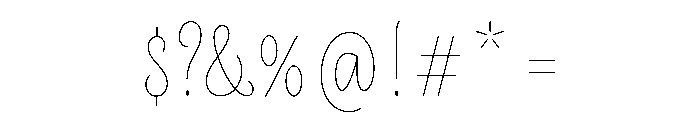 P22 Schneeberger Light Font OTHER CHARS