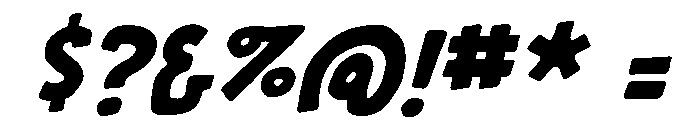 P22 Shibumi Bold Italic Font OTHER CHARS