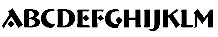 P22 Shibumi Light Font UPPERCASE