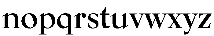 P22 Sting Bold Font LOWERCASE